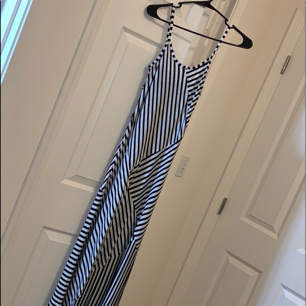 Striped Maxi Dress